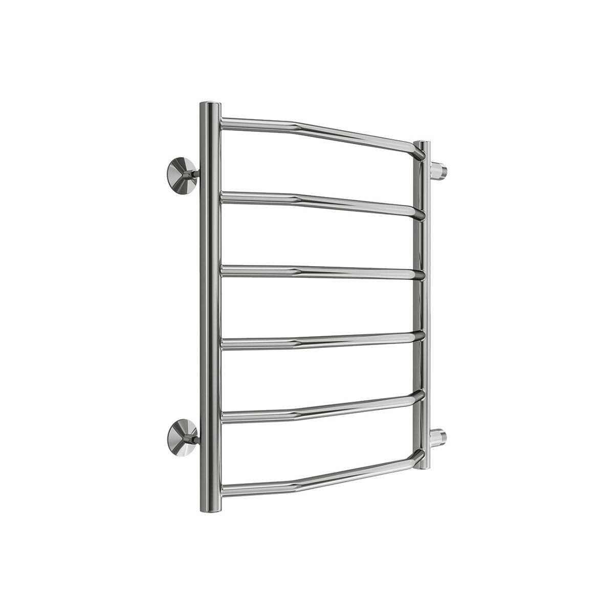 Полотенцесушитель водяной "виктория" п6 500*600 боковое подключ. 500 (хром) "terminus"