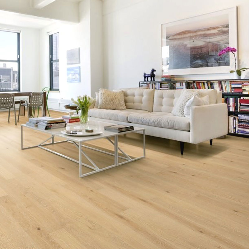 Паркетная доска Upofloor Дуб Гранд Латте белое масло однополосный Oak Grand 138 Latte 1S