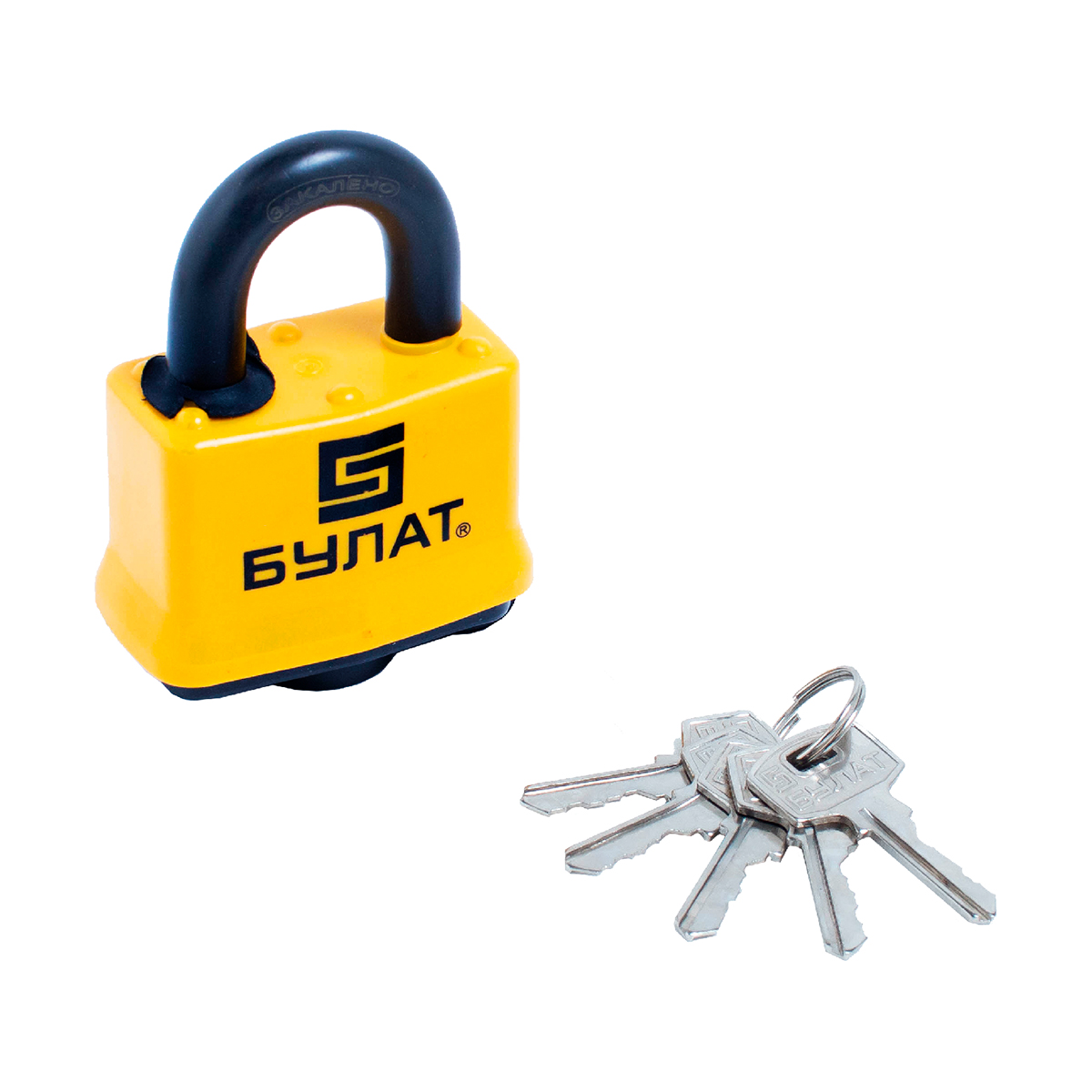 Замок навесной всепогодный вс 0350  11 мм (5 ключей) (1/6/36) "булат"