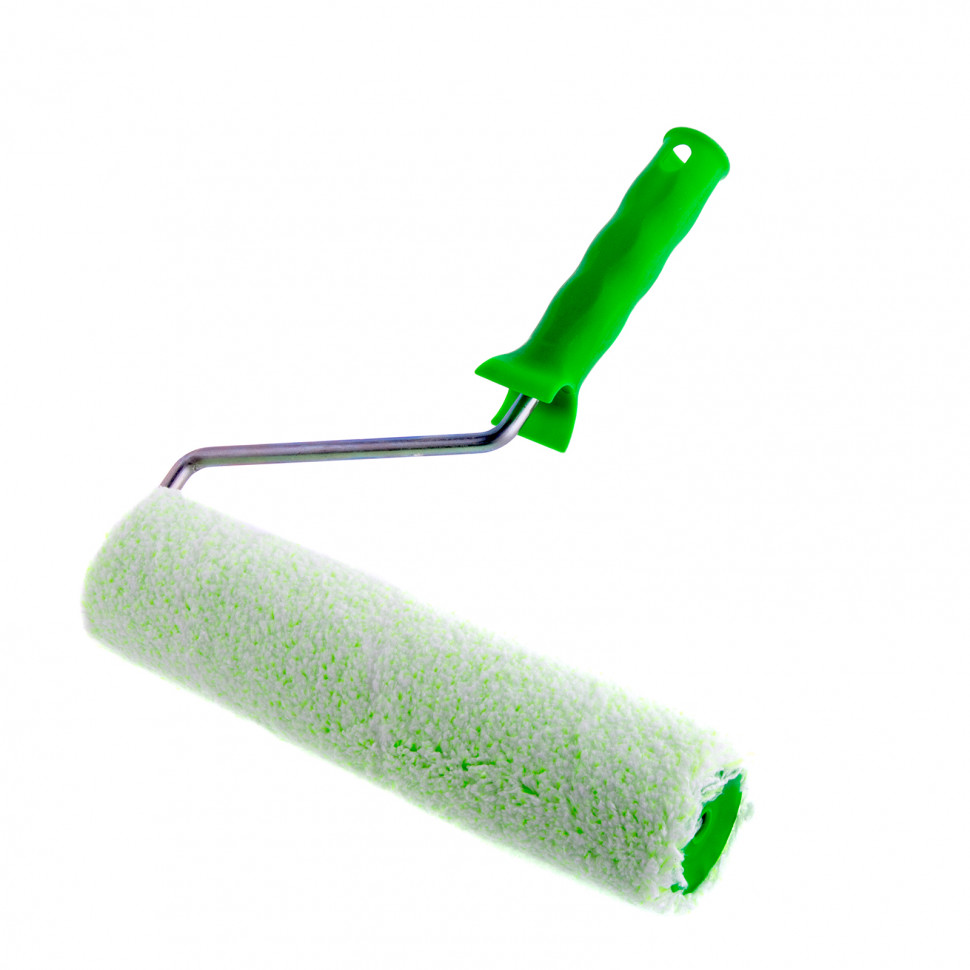 Валик "Работы с древесиной", 250 мм, ворс 12 мм, D 48 мм, D ручки 8 мм, микроволокно Сибртех (80183)