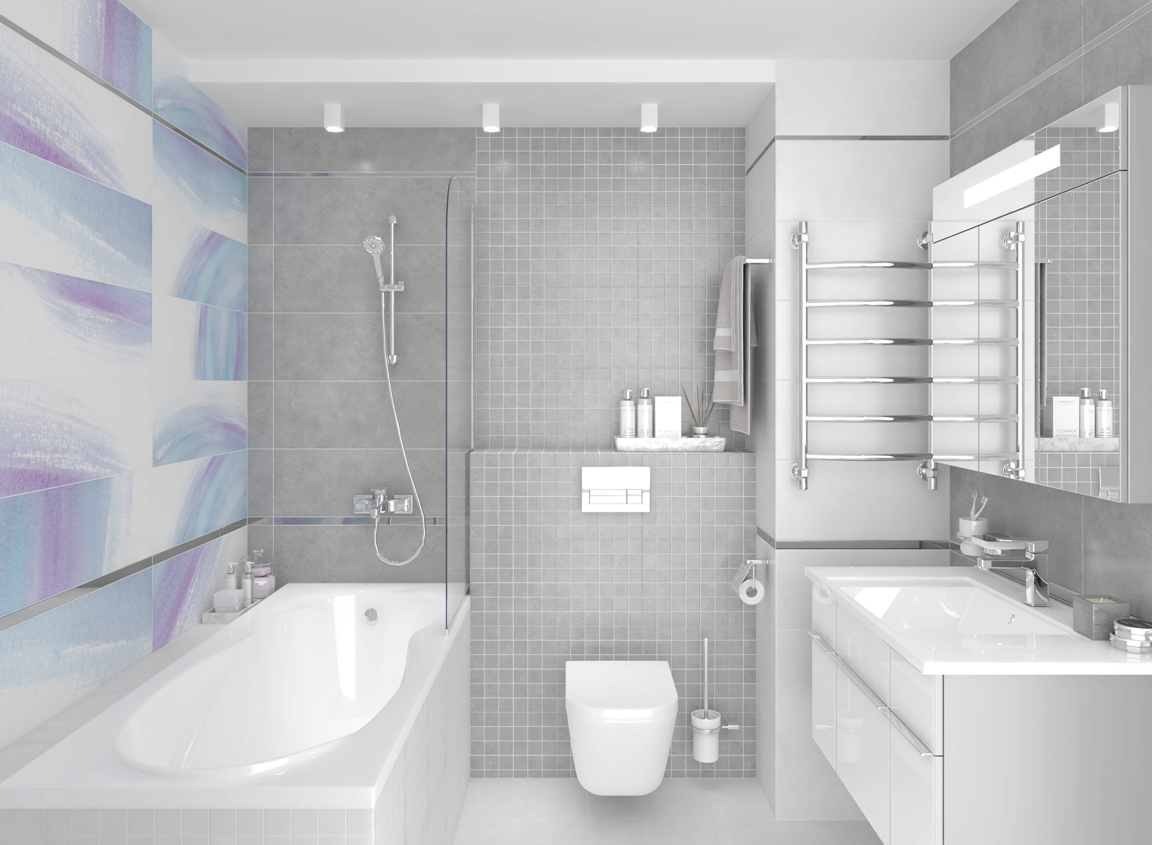 Lilit белый 25x75