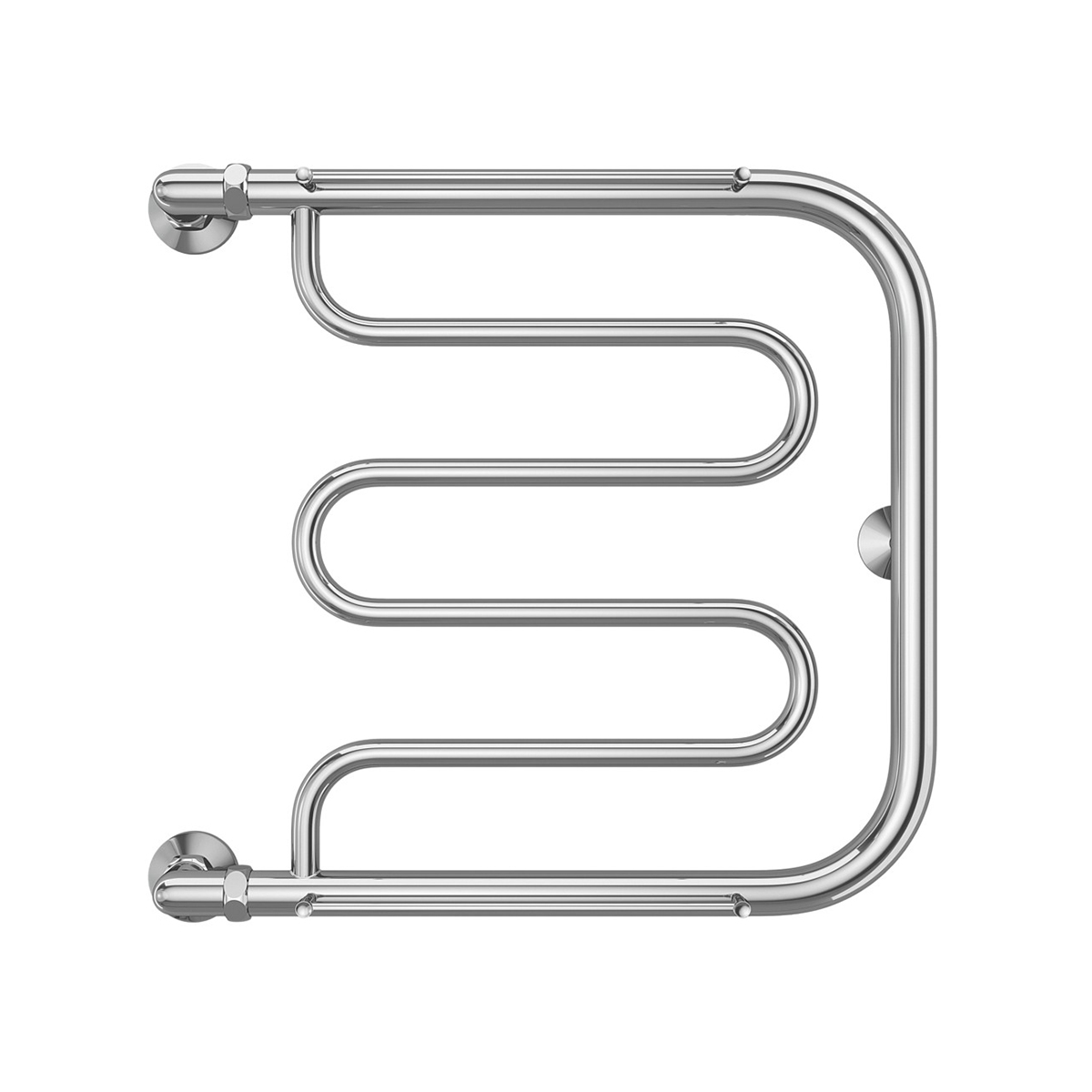 Полотенцесушитель водяной "фокстрот aisi" 500*500 (хром) "terminus"