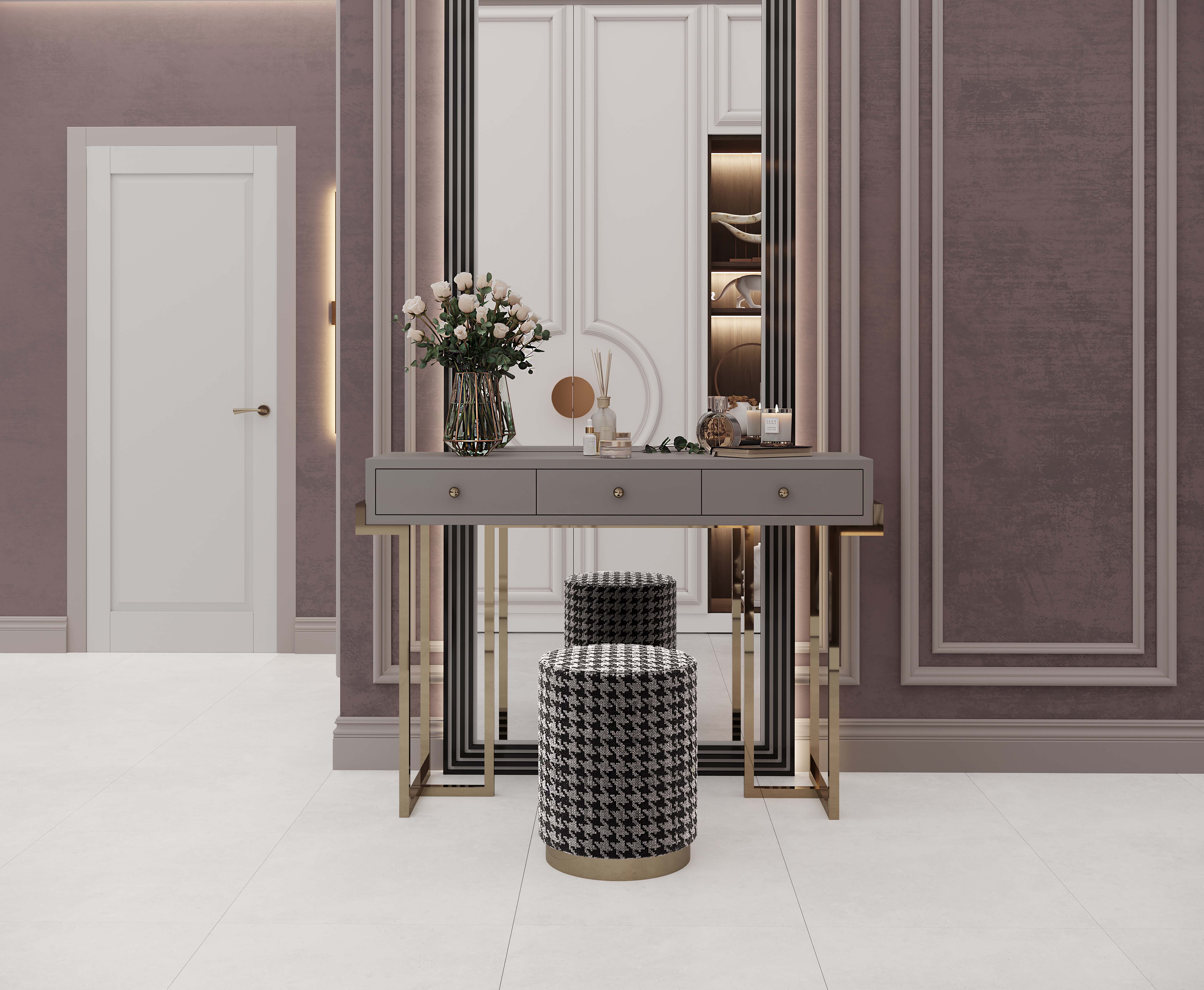 Xeno perla керамогранит серый матовый 60x60