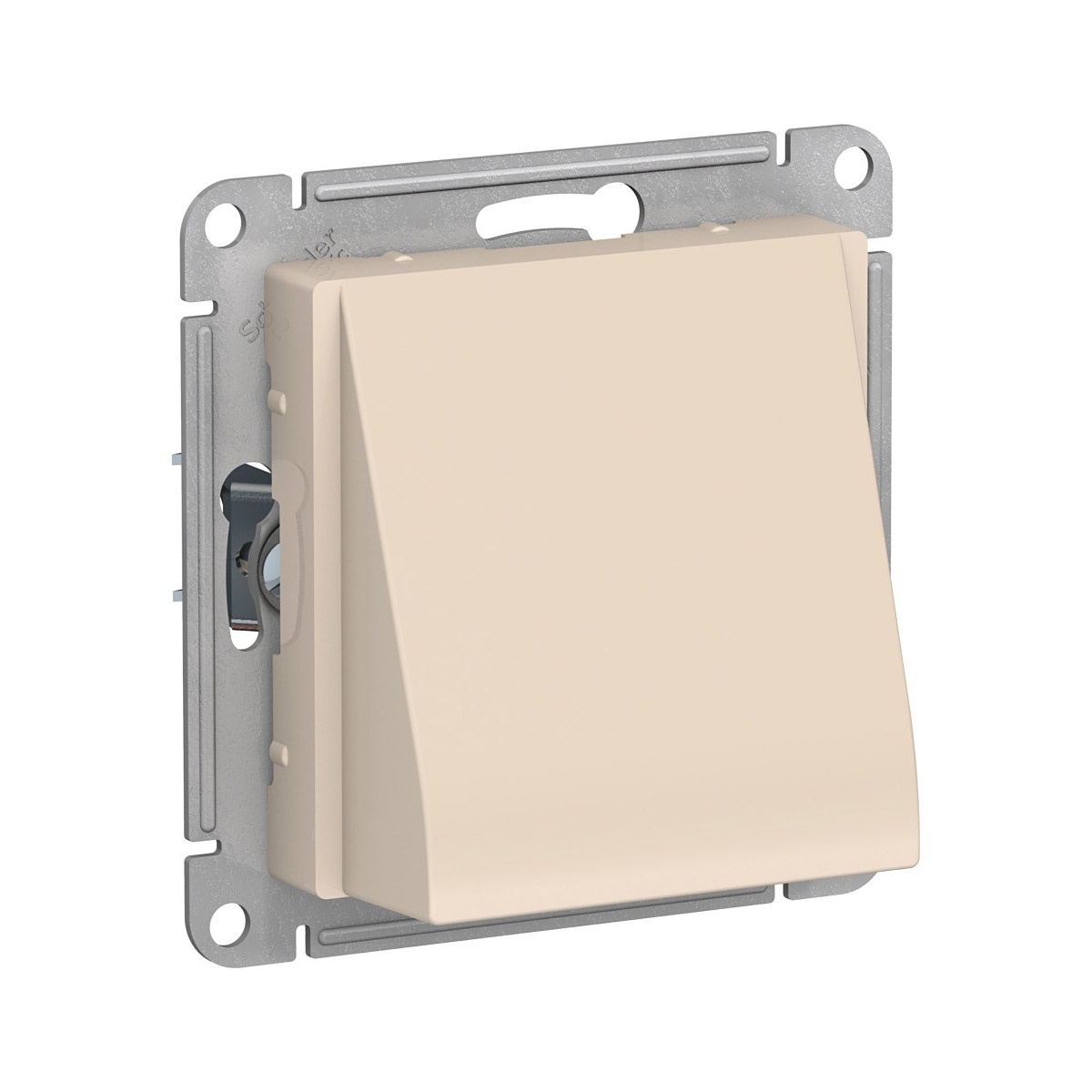 Вывод кабеля "atlasdesign" (механизм) бежевый (1/10/60) "schneider"