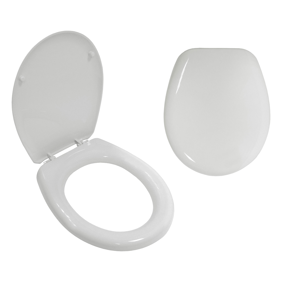 Сиденье для унитаза "каскад-1" белое (1/10) "инкоэр"