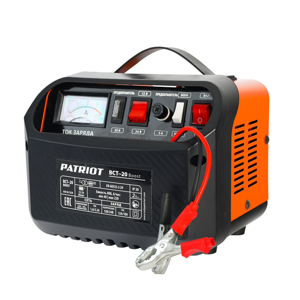 Заряднопредпусковое устройство bct-20 boost 48-220 а/ч, 12/24в (1) "patriot" 650301520