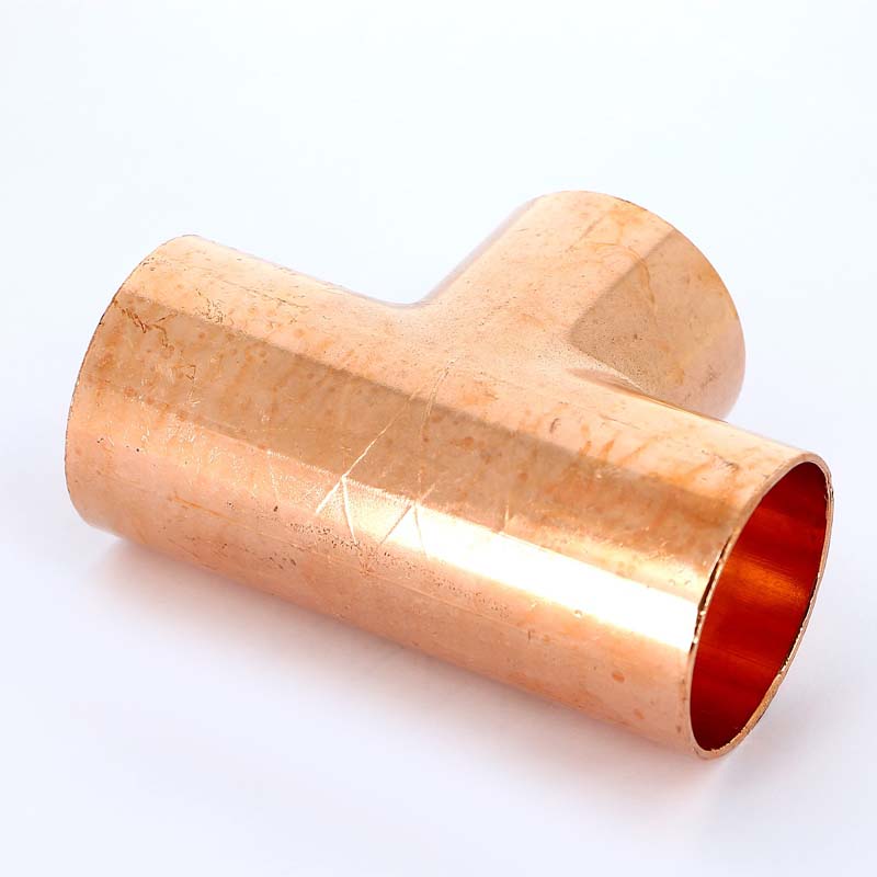 Тройник равнопроходной VIEGA под пайку 54 мм медный