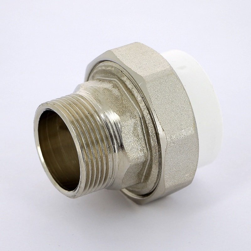 Муфта разборная 40 х 1"1/4 (НР) PRO AQUA полипропиленовая PP-R