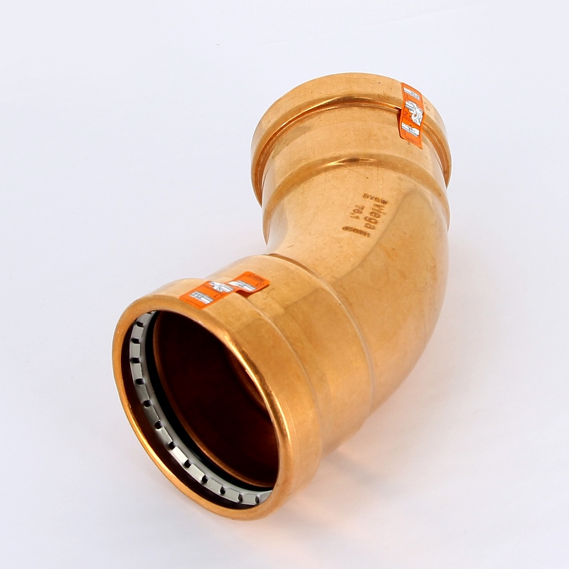 Угол 45° пресс медный Profipress VIEGA 76.1