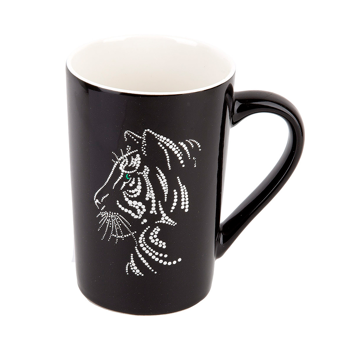 Кружка "wild cat" 410 мл, фарфор (1/6/36) "polystar collection" 5750909-2