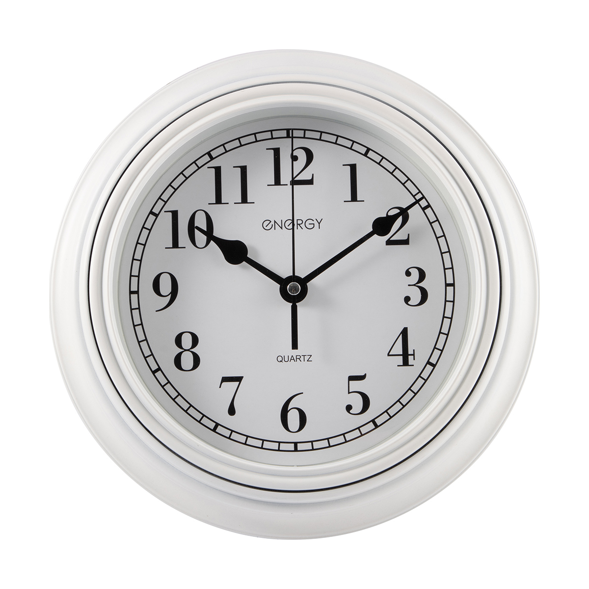 Часы настенные "energy" ес-141 кварцевые, белые (1/20)
