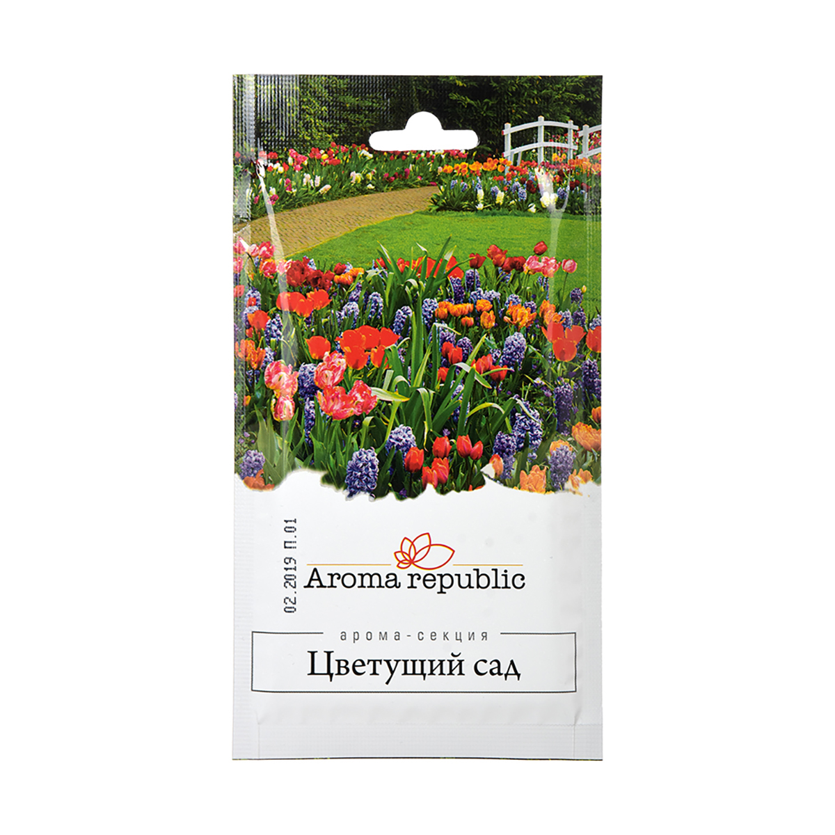 Ароматическое саше Aroma republic Simple, 10 г, цветущий сад