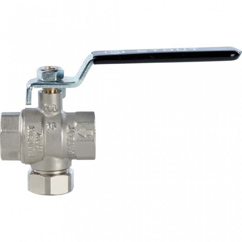 Кран шаровый STOUT ВВ 1/2" с фильтром