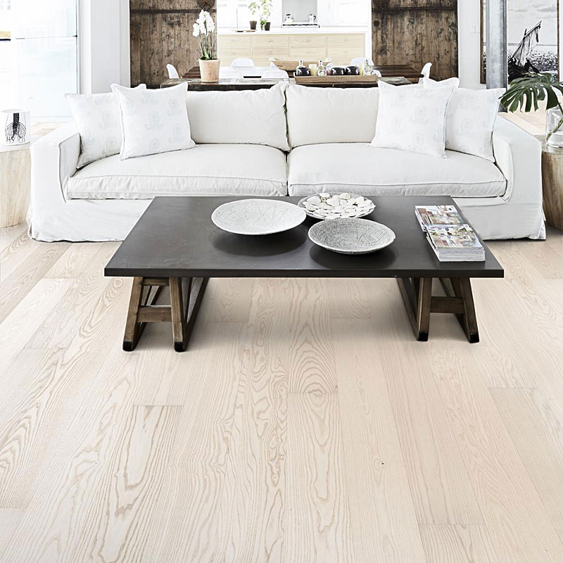 Паркетная доска Kahrs Original Коллекция Люкс Ясень Воздух ультраматовый лак однополосный ORIGINAL ASH AIR 1S