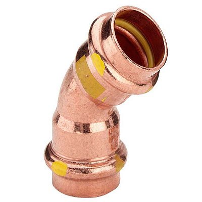 Угол пресс 45 град. медь Profipress G VIEGA 22