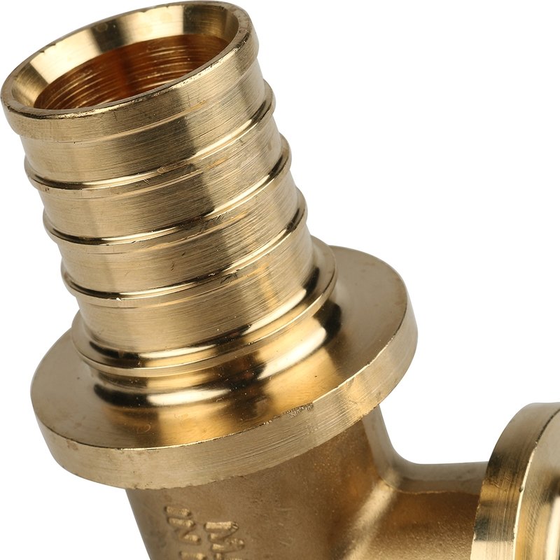 Угольник 90° 16 мм аксиальный для труб PE-X STOUT