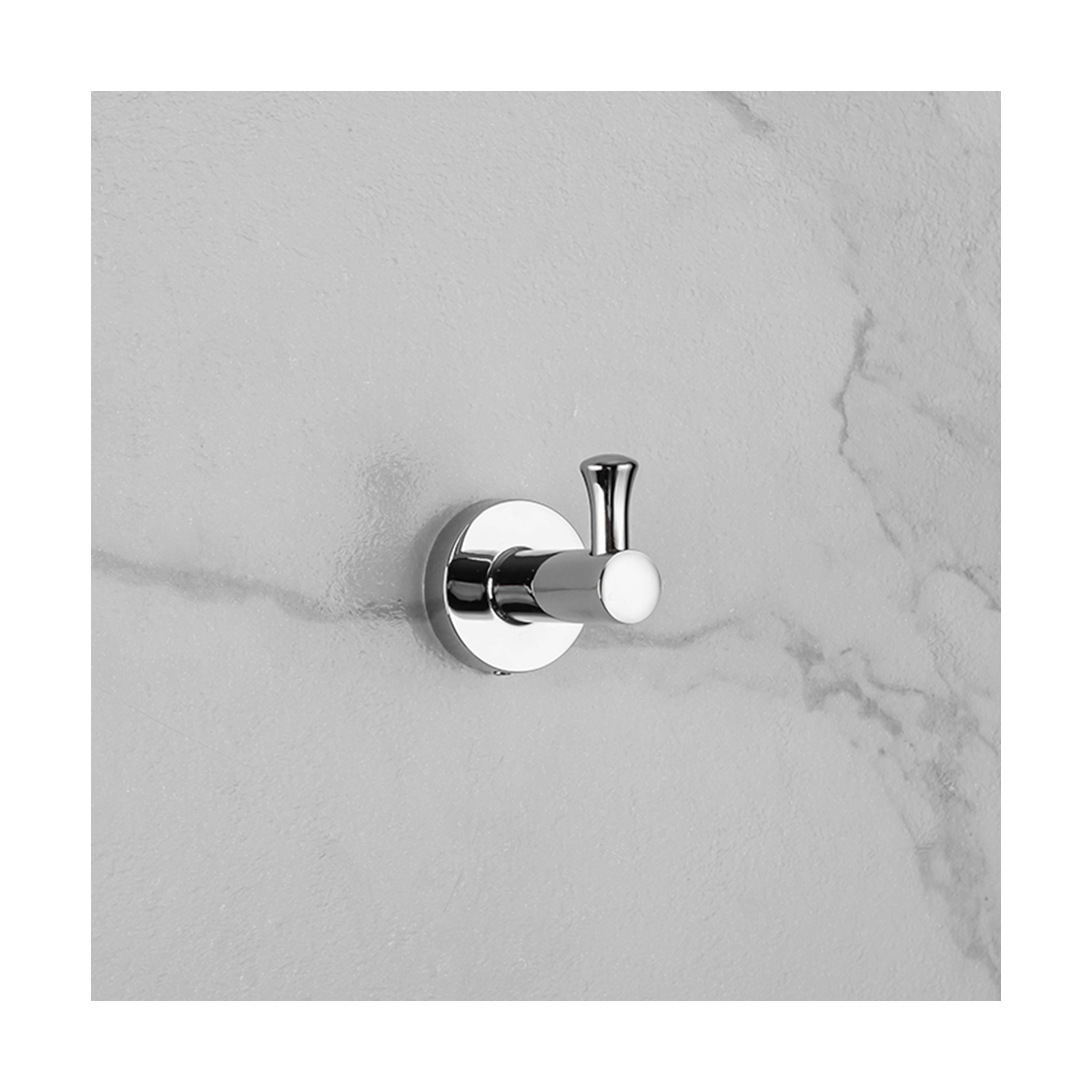 Крючок r15105-1 (нерж.сталь), хром (1/50/100) "frud"