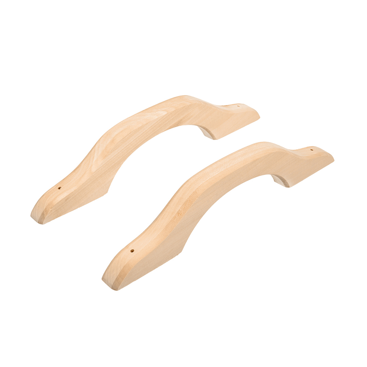 Ручка-скоба дверная 35 см (комплект 2 шт.), липа (1/20) "банные штучки" 3596