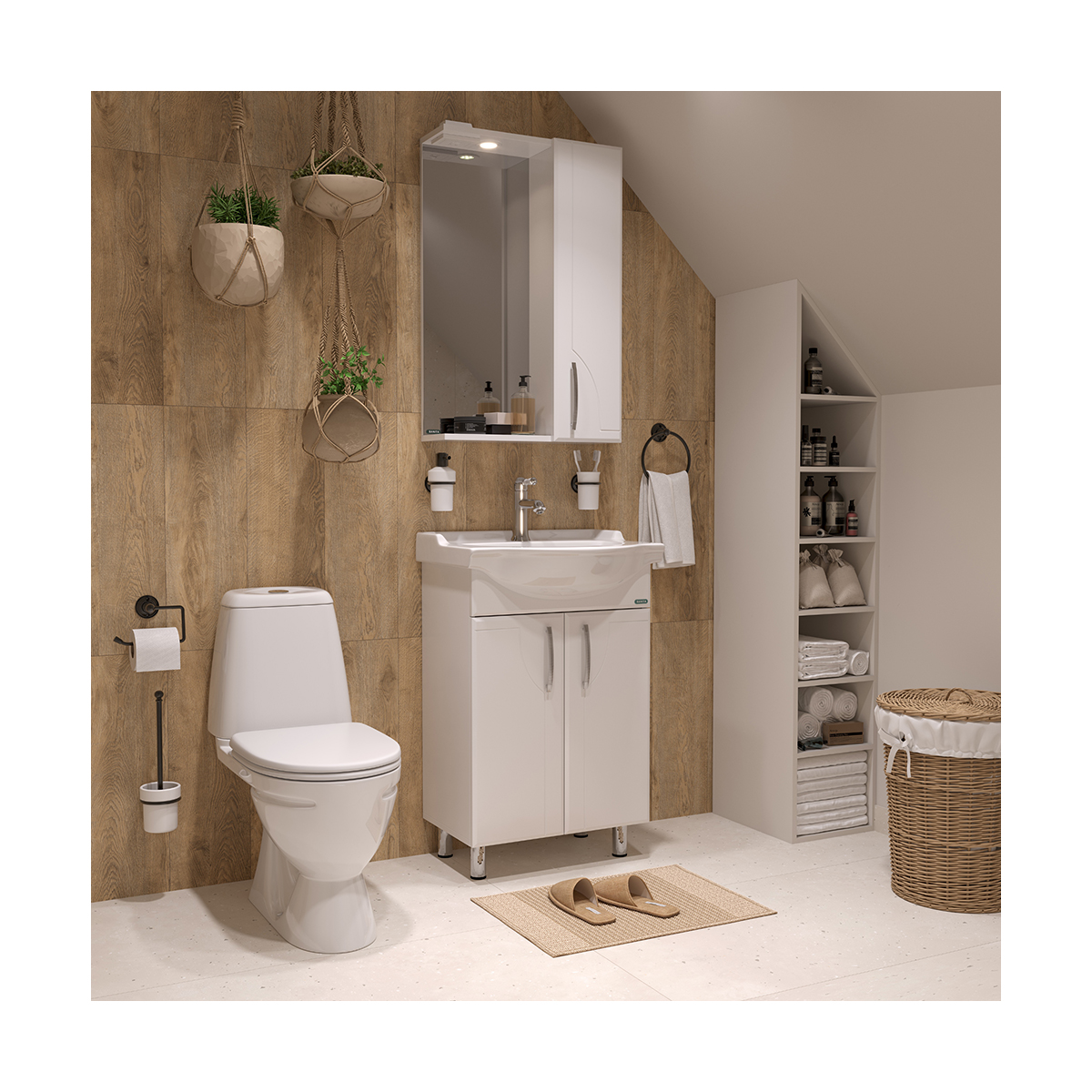 Унитаз напольный "идеал" эконом белый "sanita" wc.cc/ideal/1-p/wht.g/s1