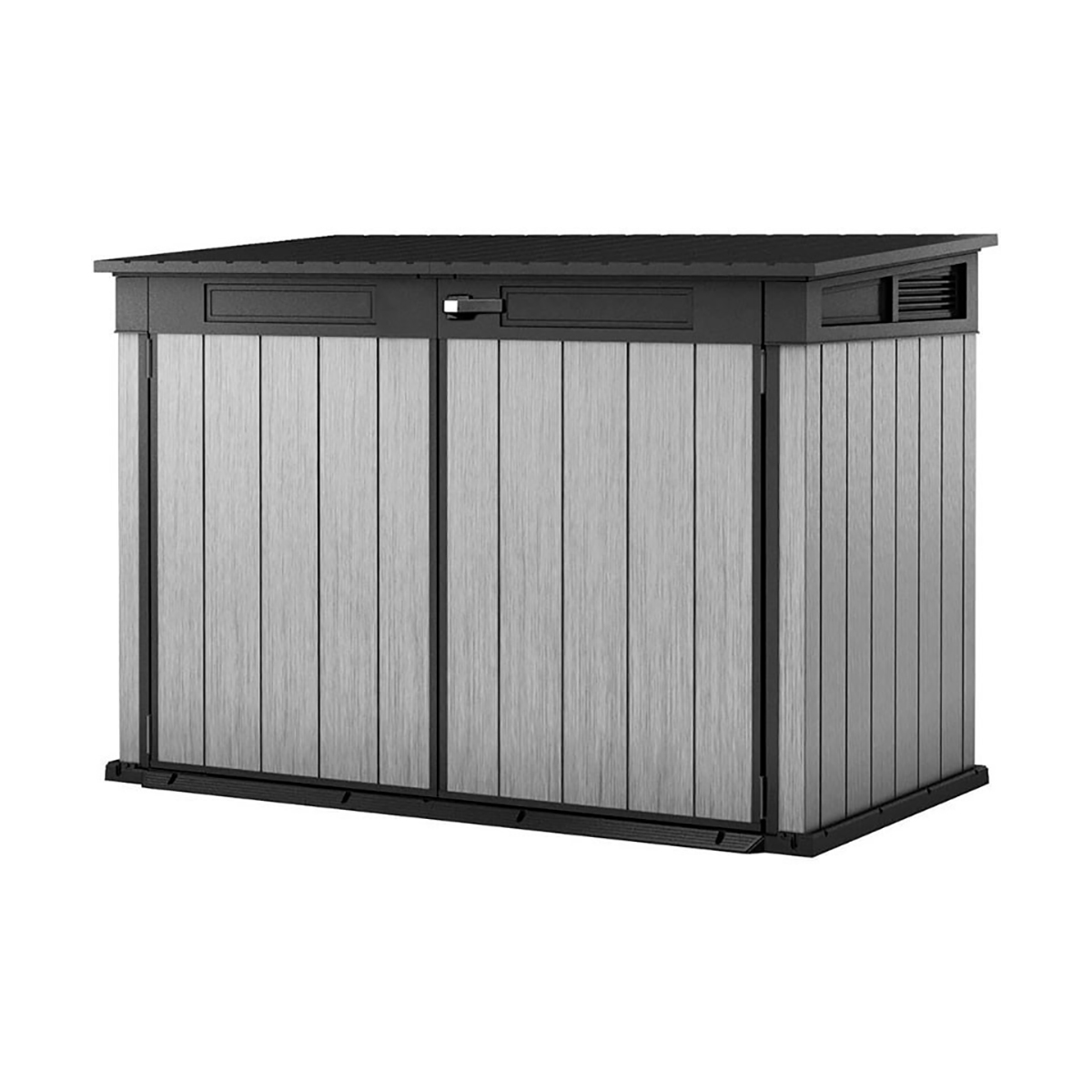 Шкаф уличный пласт. "grande-store extruded" 190,5*109,3*132,5 см (серый) "keter"