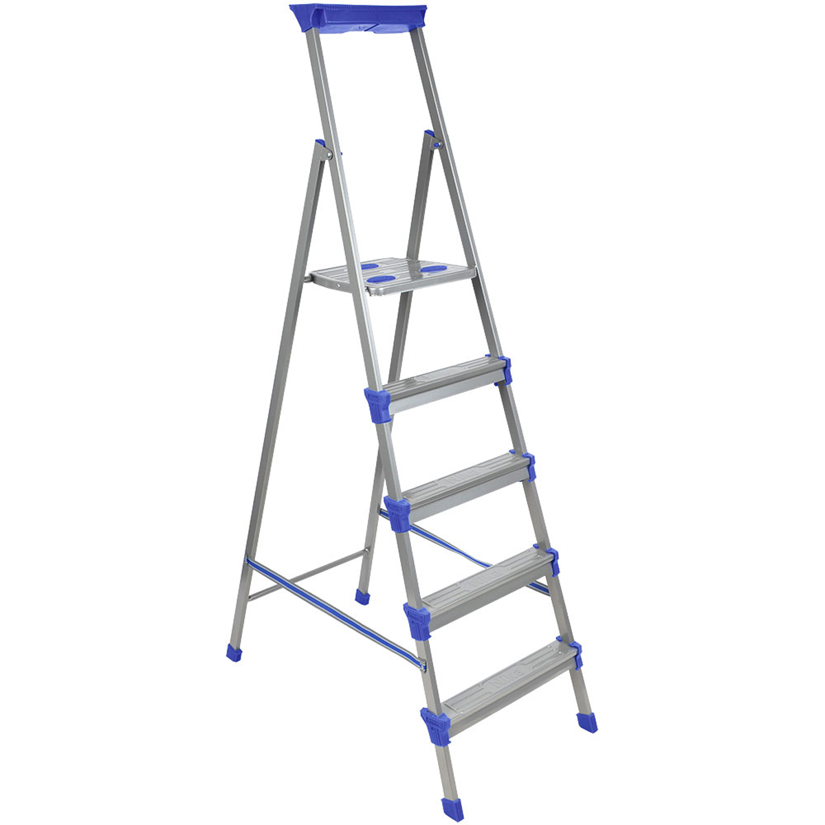 Стремянка стальная  5 ступеней (1) "ника"  см5