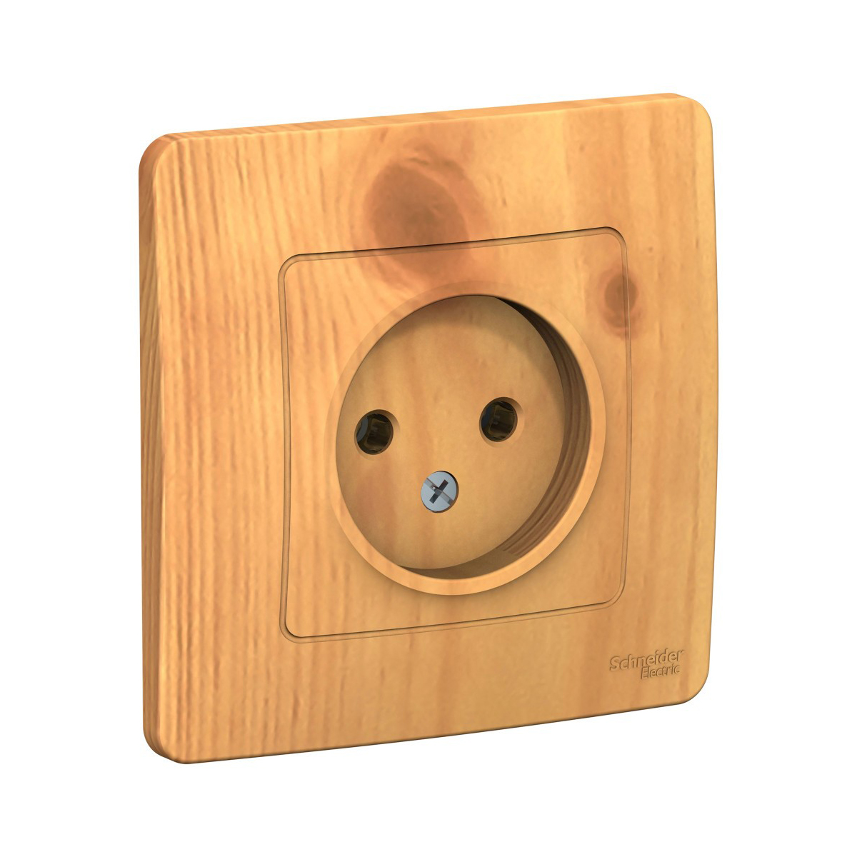 Розетка "blanca" 1 местн. 16а, ясень (1/10/20) "schneider"