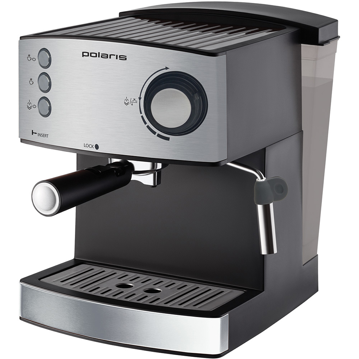 Кофеварка рожковая pcm 1537ae "adore crema" 850 вт (1/2) "polaris"