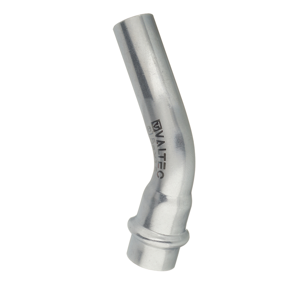 Угол пресс ВН 45' 15 нержавеющая сталь VALTEC