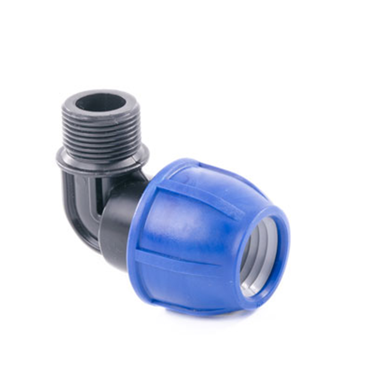 Отвод компрессионный для пнд труб наружн. резьба 20 x 3/4" (60/480) "lammin"