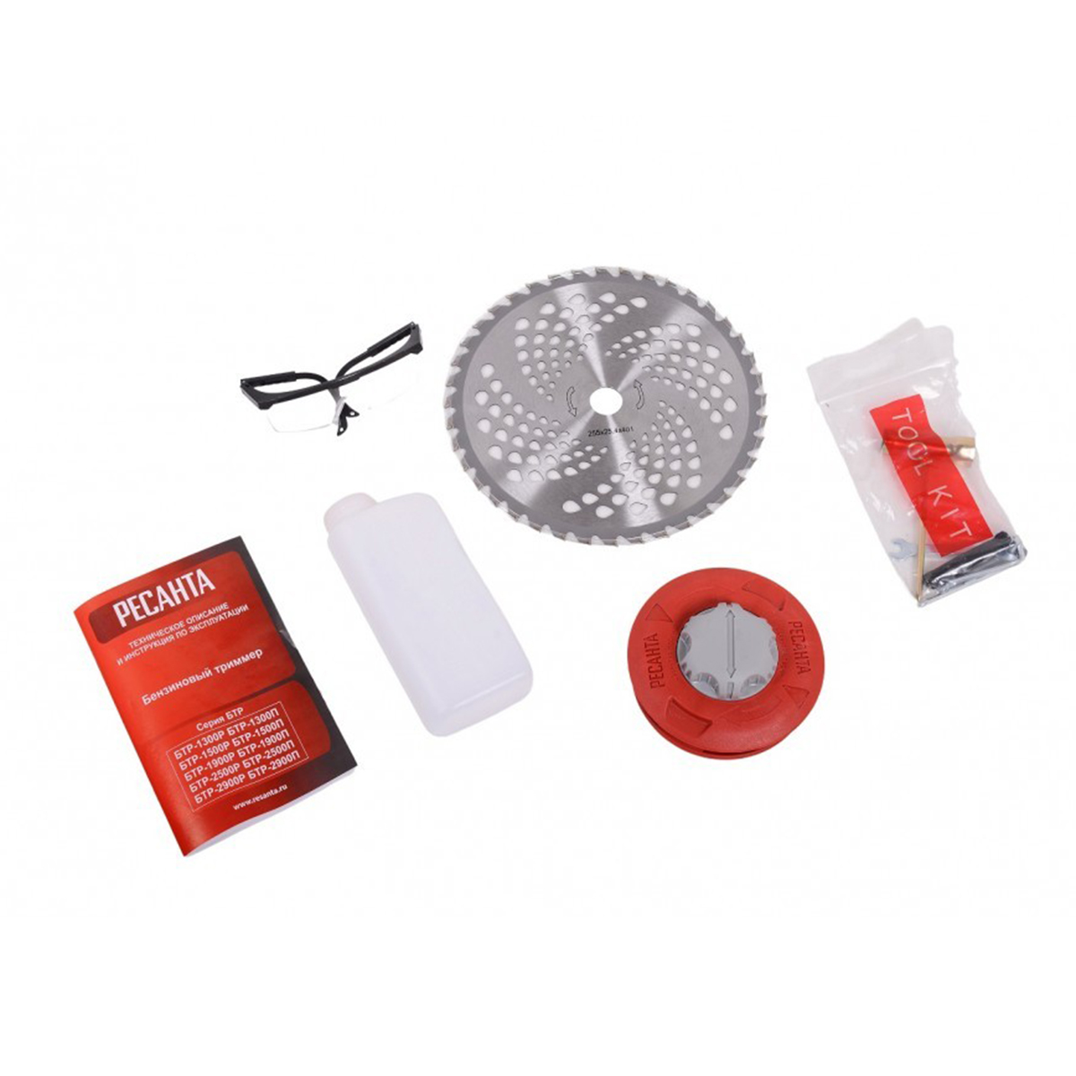 Триммер бензиновый бтр-1500п (1) "ресанта"