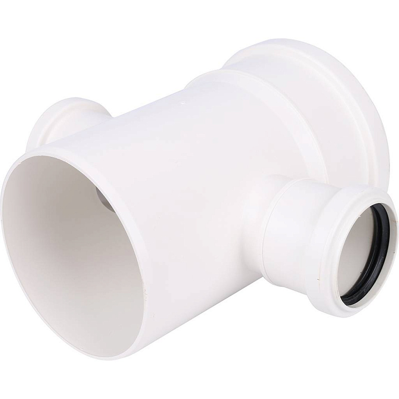 Крестовина 87° одноплоскостная 110 х 50 х 50 мм шумоизол. для вн.канализации SINIKON Стандарт