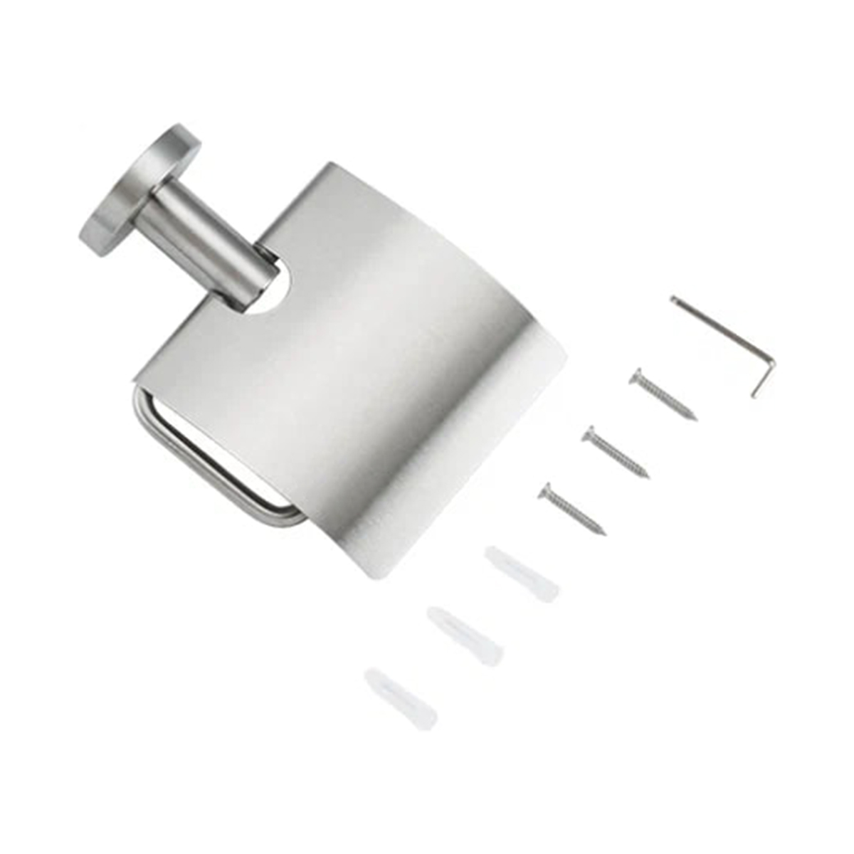 Держатель для туал. бумаги f30103 (нерж.сталь), сатин (1/20/40) "frap"