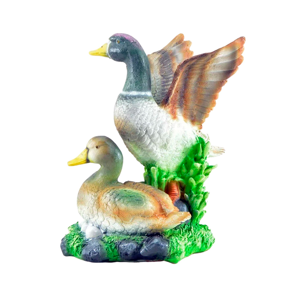 Фигурка садовая "утка с селезнем" (1/6) "сказка" jng029
