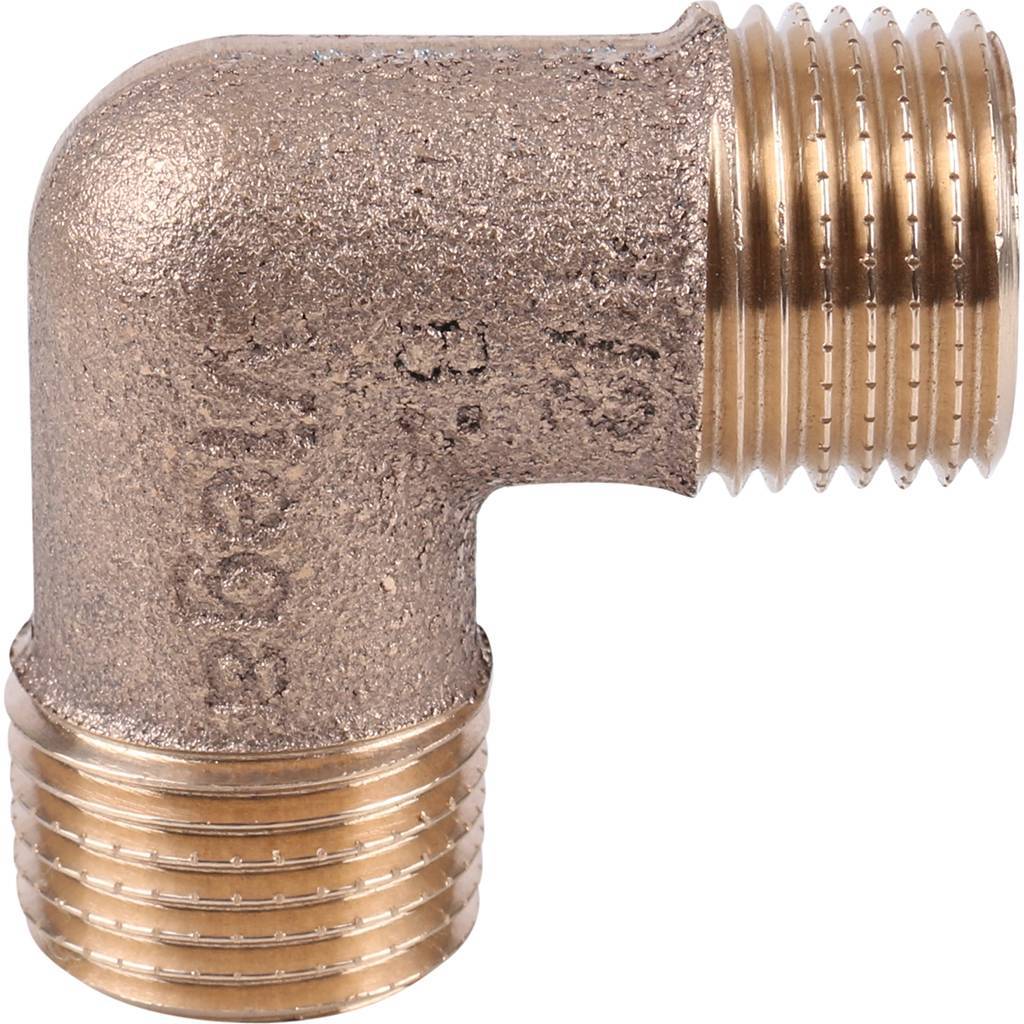 Угол резьбовой 90° (НР) 1/2" бронза VIEGA (317973)