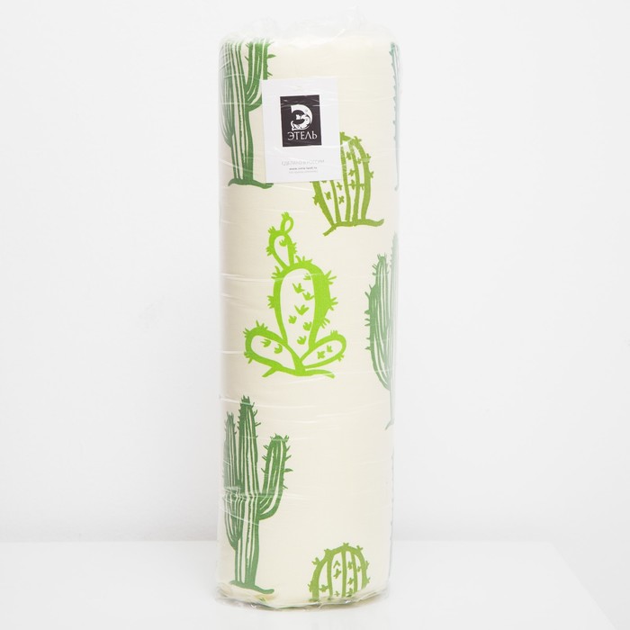 Подушка на уличное кресло "кактусы" 50*100 см (1/8) "этель" 4264644