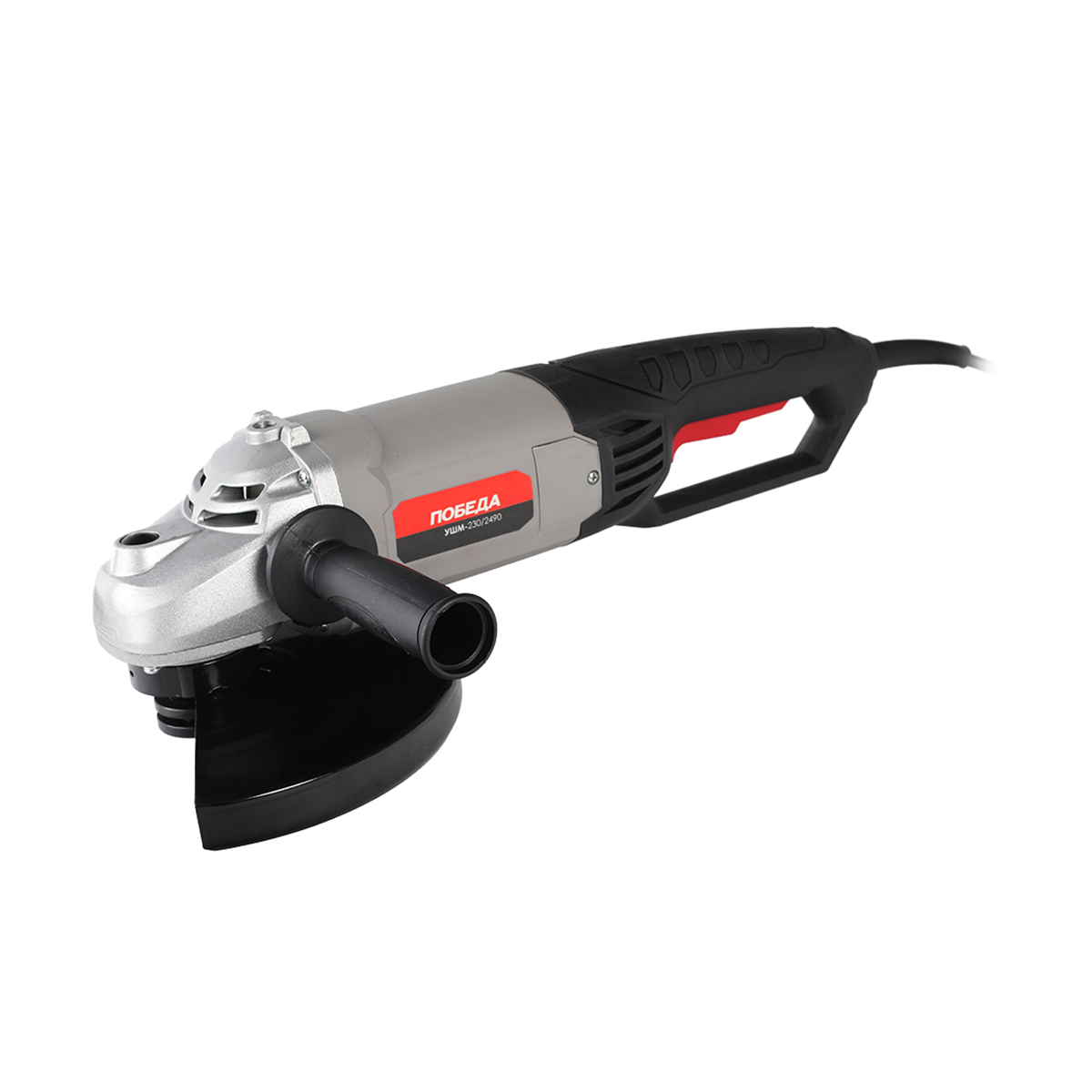 Угловая шлифмашина ушм-230/2490, диск 230 мм (1/2) "победа" 110302490