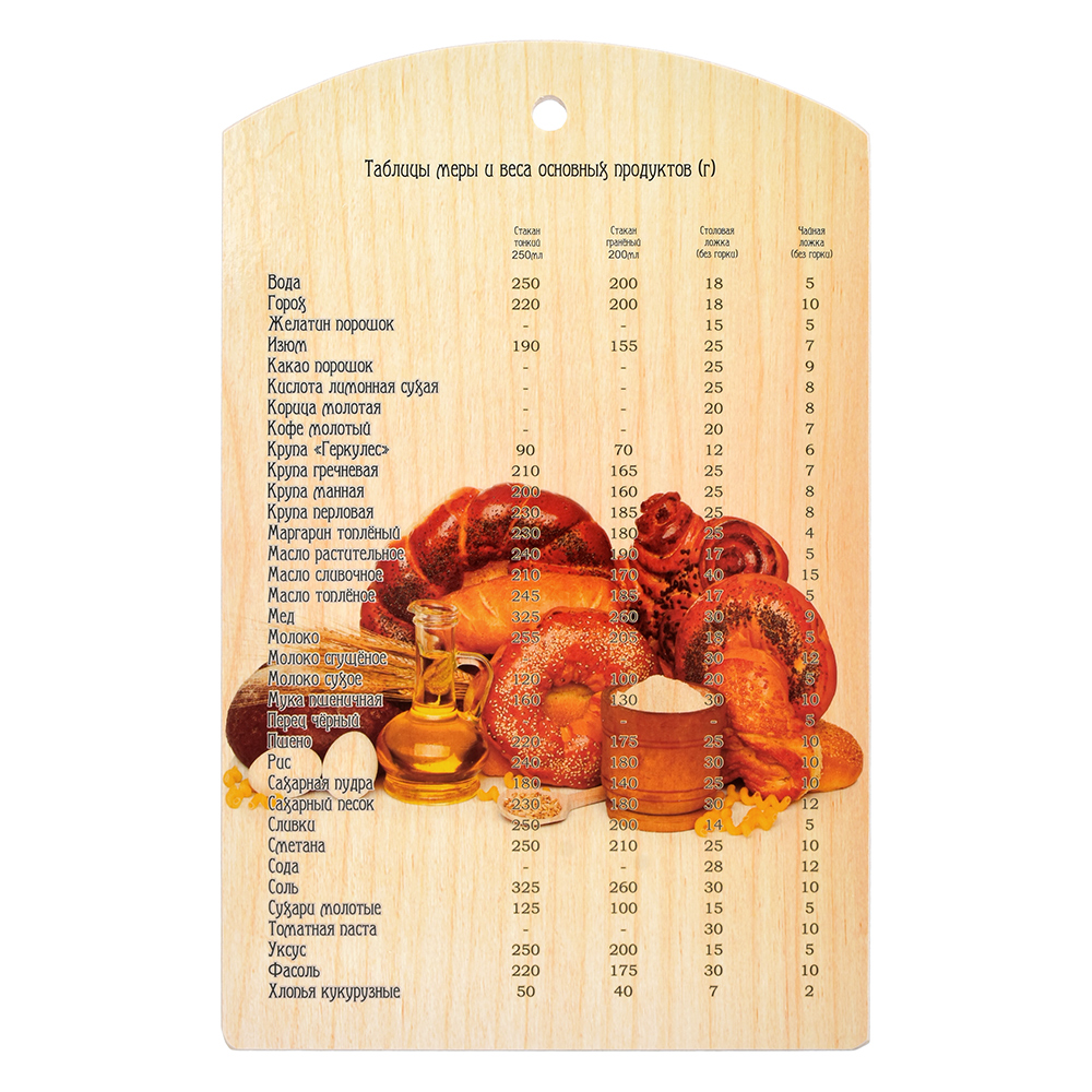 Доска разделочная дерев. 29*18,5 см "выпечка" (1/20) "marmiton" 17040