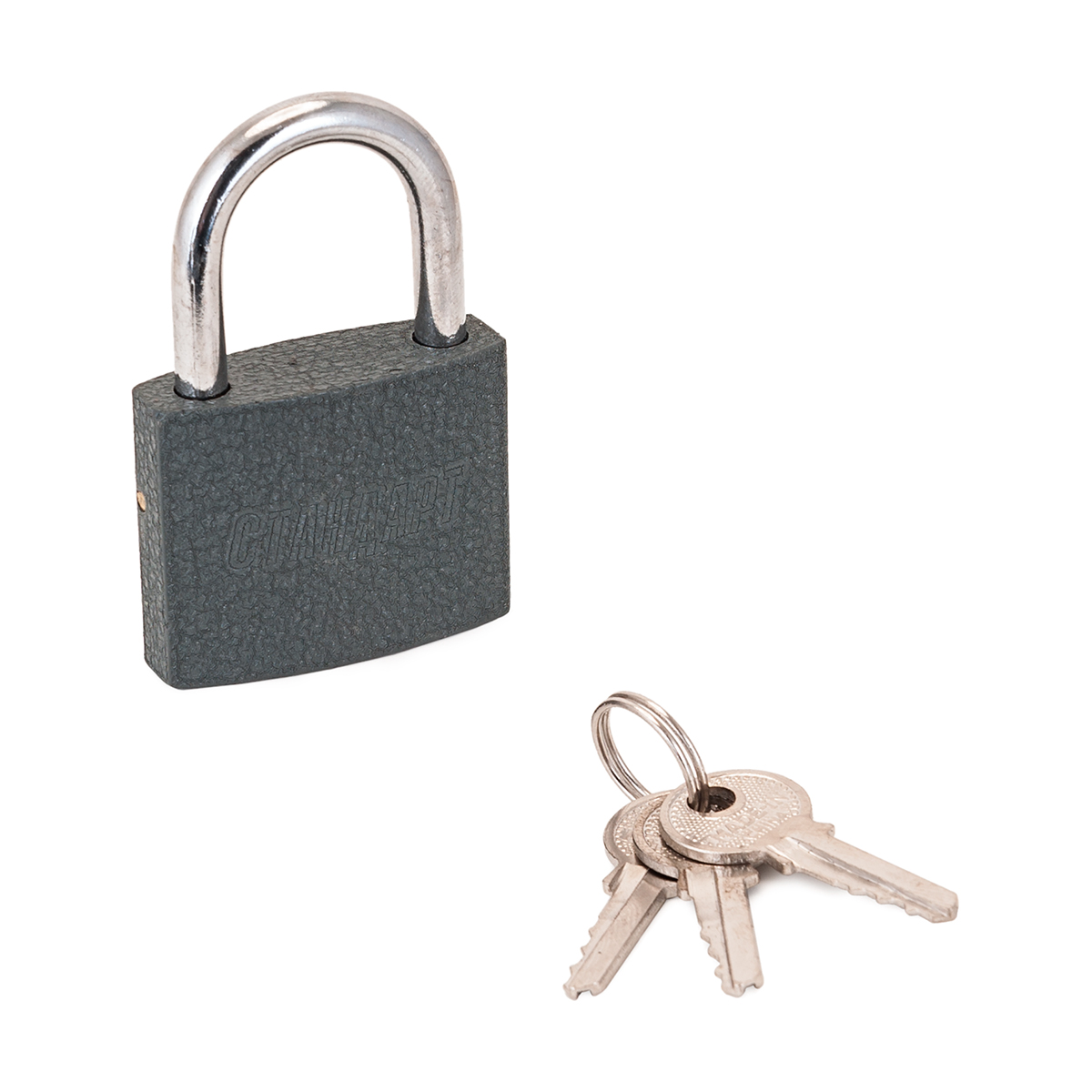 Замок навесной hg-340  5,5 мм (3 ключа) (1/25/200) "стандарт"