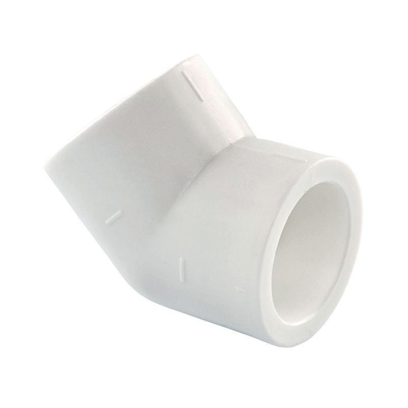 Угол соед. полипропилен 25 мм 45º (40/320) "ртп"