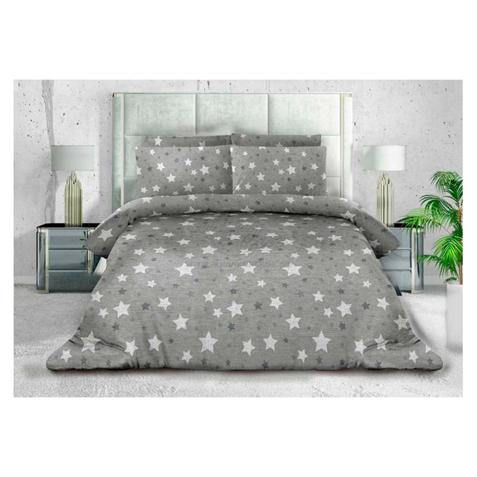 Покрывало стеганое "лен&хлопок" орион 150*220 см (1/5) "sonnet"