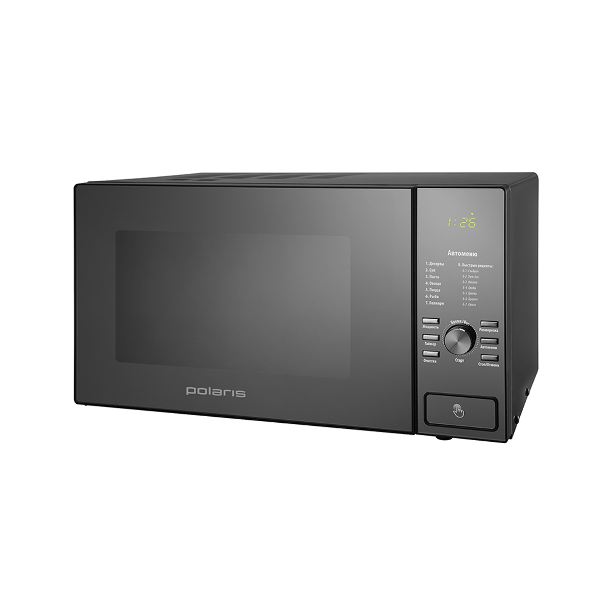 Микроволновая печь pmo 2303dg  1400 вт с грилем (1) "polaris"