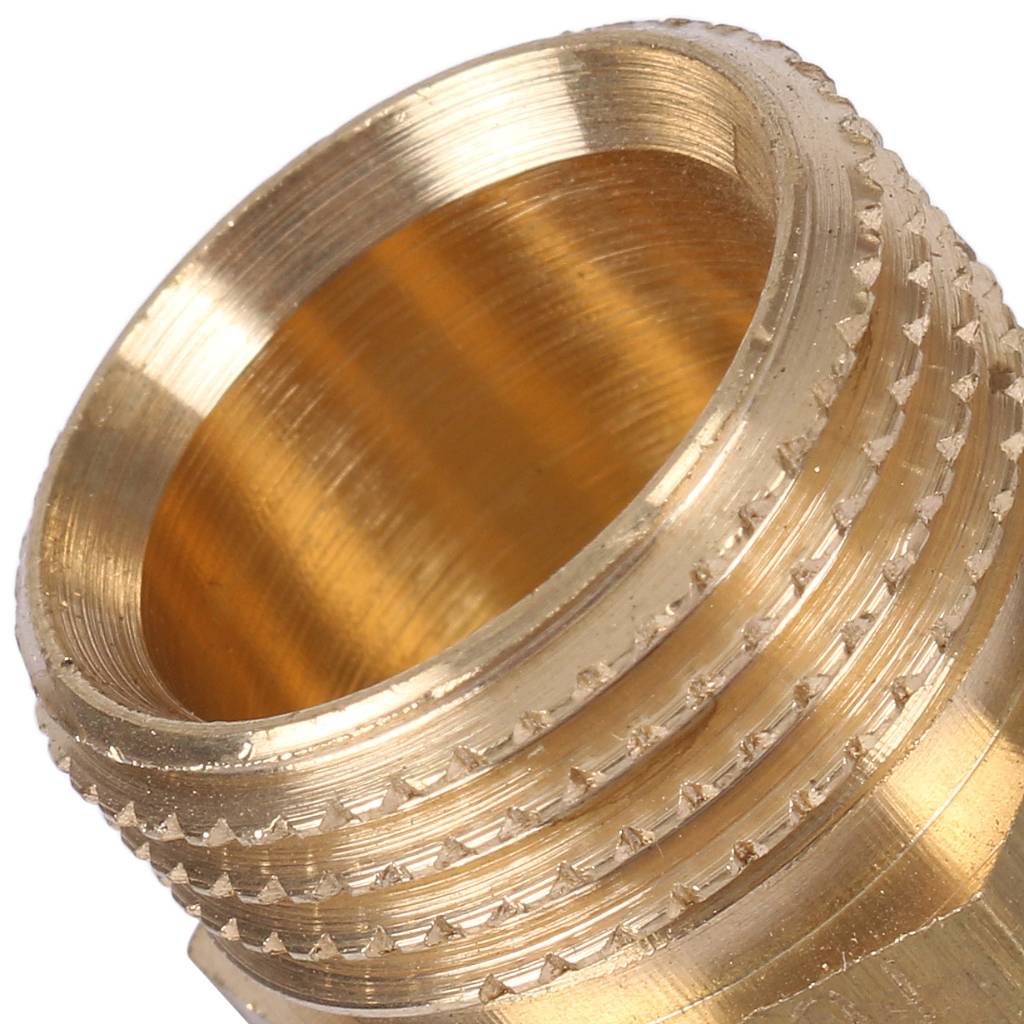 Заглушка резьбовая НР 1/2" латунь TIEMME