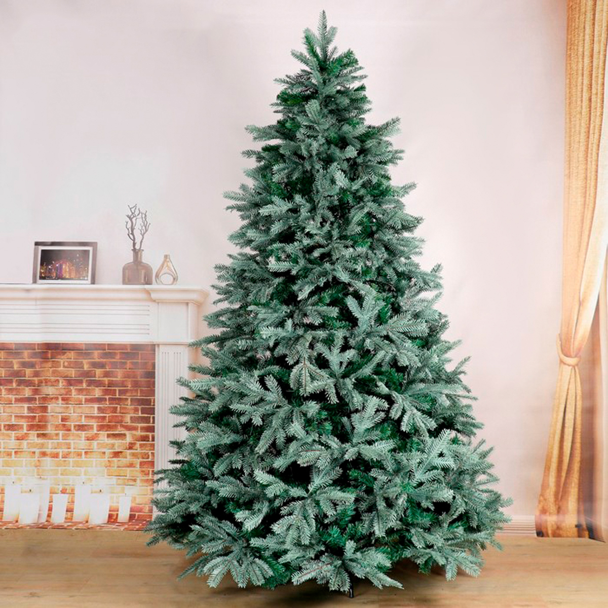 Ель голубая декор. "эксклюзив" 210 см, 1327 веток "зимнее волшебство" 1108608