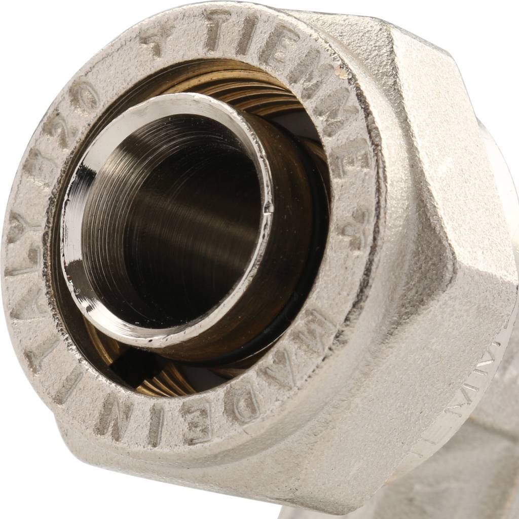 Тройник равнопроходной 20 x 20 x 20 обжимной TIEMME для металлопласта