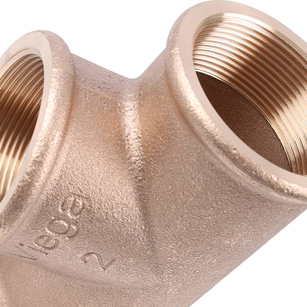 Тройник резьбовой (ВР) 2" бронза VIEGA (264321)