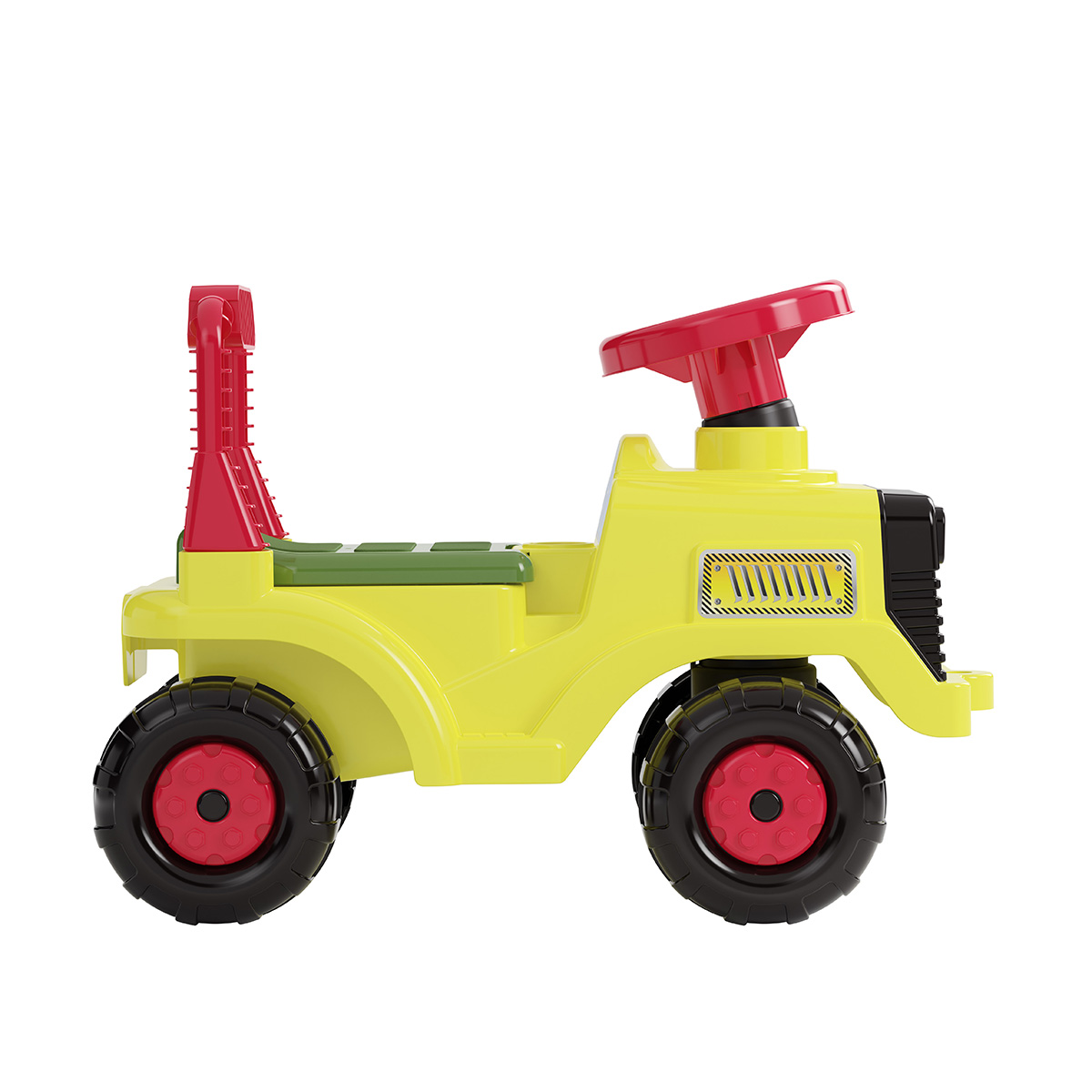 Машинка детская "трактор" (желтый) (1/2) "альтернатива" м4943