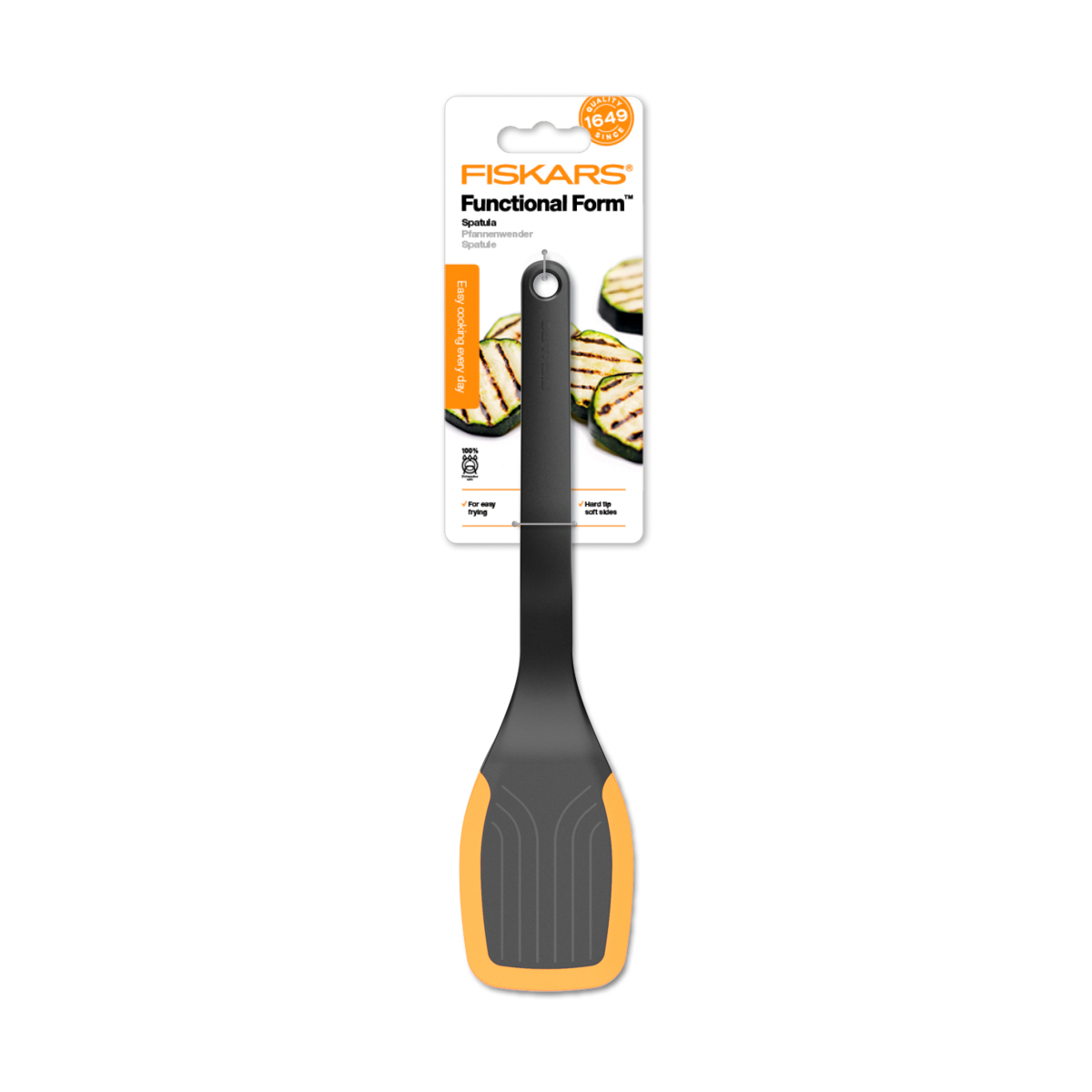 Лопатка с силиконовыми краями Fiskars Functional Form, 373 мм