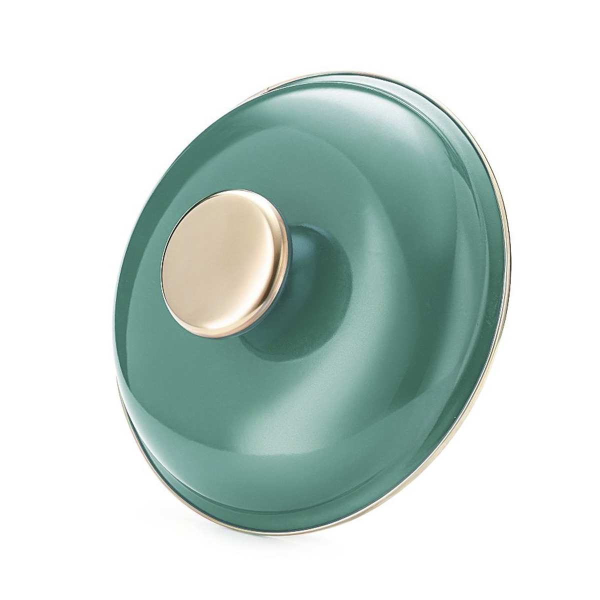 Кастрюля эмалиров. "solo" 3,3 л, 18 см металл. крышка (1/6) "metrot"