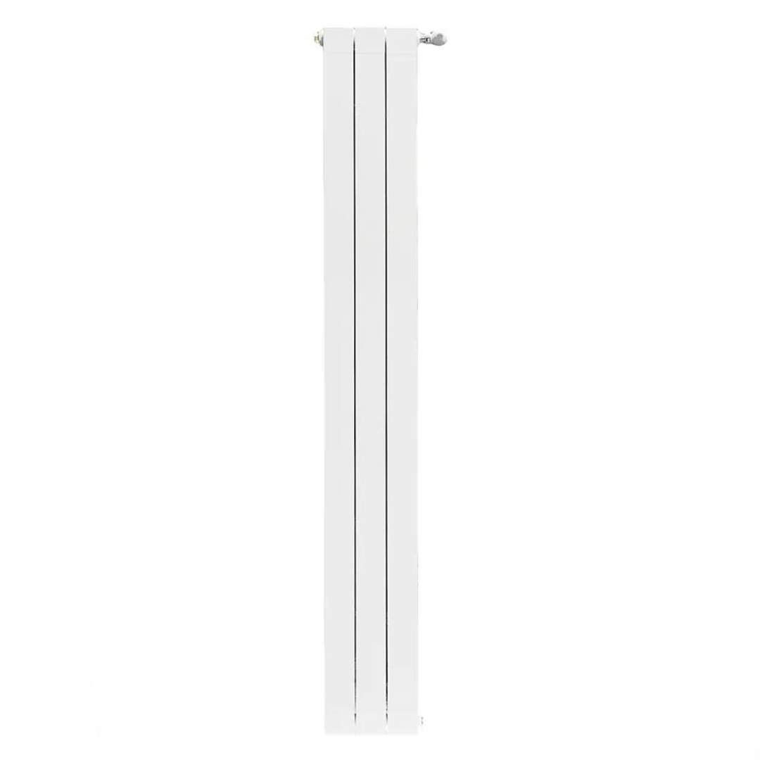 Радиатор STOUT Oscar 2000 мм 3 секции, алюминий (боковое подключение) белый
