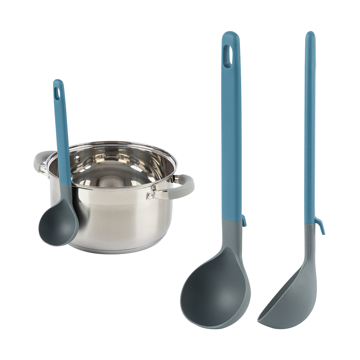 Половник "mentolo" (нейлон, ручка пласт.) (1/24/96) "mallony"